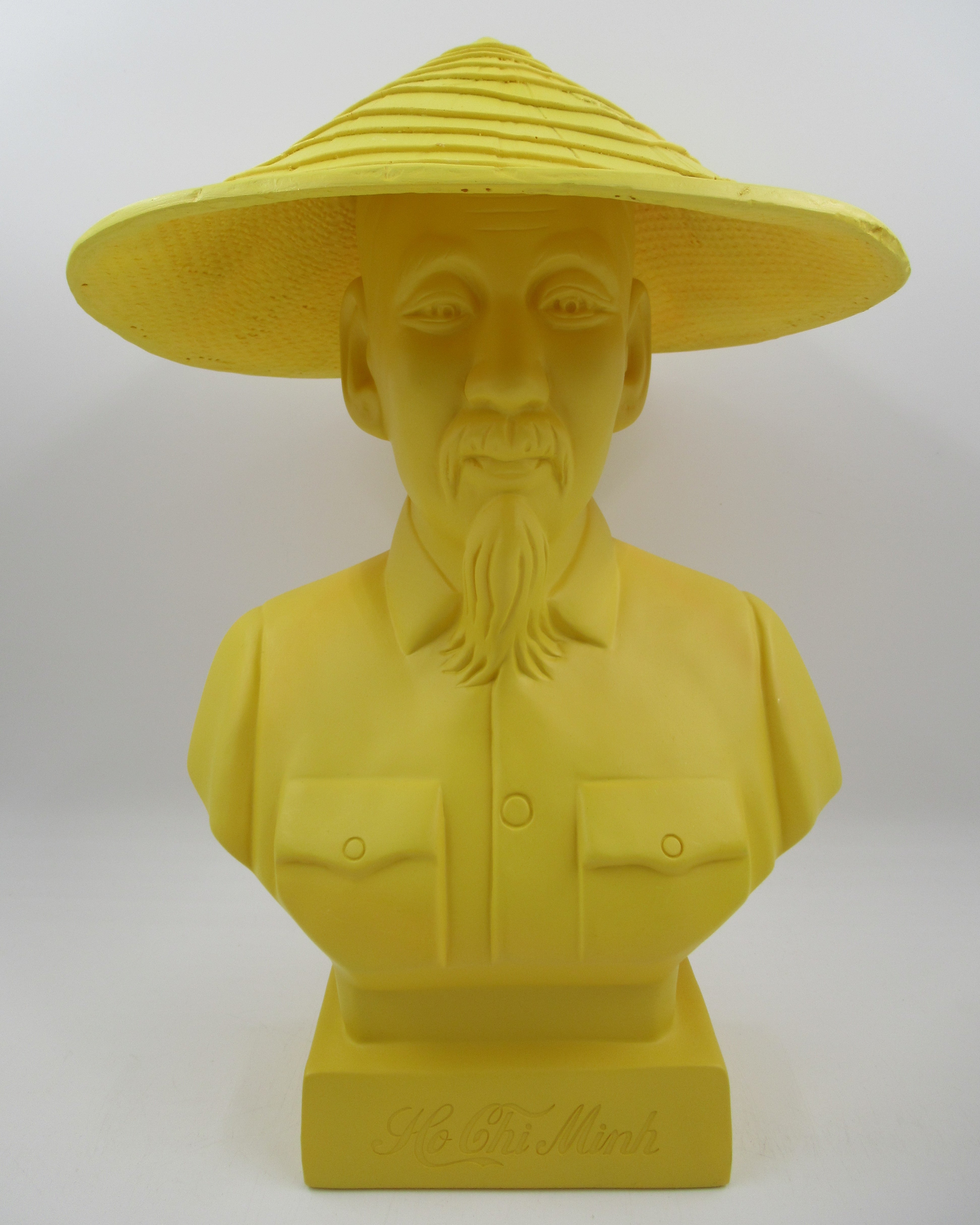 HO CHI MINH Yellow Bust - Kozik x Ultraviolence (2007) Rotofugi Limited Art Toy with Box